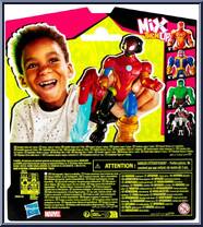 Miles Morales from Marvel - Mix Mashers - Spider-Man manufactured by Hasbro [Back]