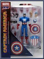 Captain America (Classic) from Marvel Select - Basic Series manufactured by Diamond Select [Front]