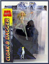 Cloak & Dagger from Marvel Select - Basic Series manufactured by Diamond Select [Front]