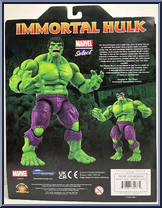 Immortal Hulk from Marvel Select - Basic Series manufactured by Diamond Select [Back]