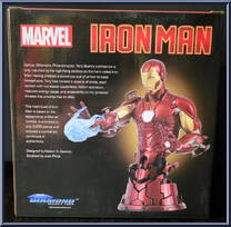 Iron Man from Marvel Select - Busts manufactured by Diamond Select Toys [Back]