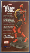 Lady Deadpool from Marvel Select - Gallery manufactured by Diamond Select [Back]