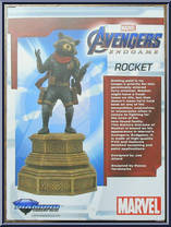 Rocket (Avengers Endgame) from Marvel Select - Gallery manufactured by Diamond Select [Back]