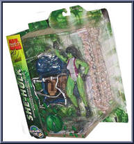 She-Hulk from Marvel Select - Exclusives manufactured by Diamond Select [Front]