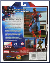 Spider-Man from Marvel Select - Amazing Spider-Man manufactured by Diamond Select [Back]