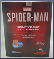 Spider-Man (Negative Suit) from Marvel Select - Gallery manufactured by Diamond Select [Back]