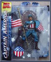 WWII Captain America from Marvel Select - Basic Series manufactured by Diamond Select [Front]