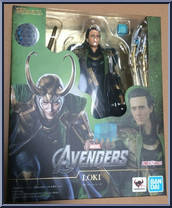 Loki from Marvel - S.H. Figuarts - Avengers manufactured by Bandai [Front]