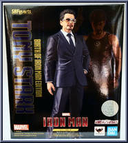 Tony Stark (Birth of Iron Man Edition) from Marvel - S.H. Figuarts - Iron Man manufactured by Bandai [Front]