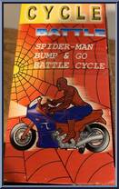 Battle Cycle from Marvel - Mystery Bump & Go Motorcycles manufactured by Soma [Back]