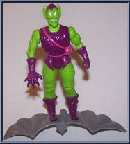Green Goblin (Throws Pumpkin Bombs) from Marvel - Super Heroes - Series 2 manufactured by Toy Biz [Loose]