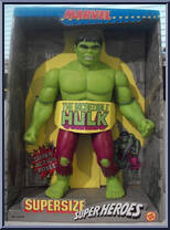 Incredible Hulk from Marvel - Super Heroes - 15" Supersize manufactured by Toy Biz [Front]