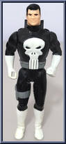 Punisher (Cap Firing Weapons) from Marvel - Super Heroes - Series 1 manufactured by Toy Biz [Loose]