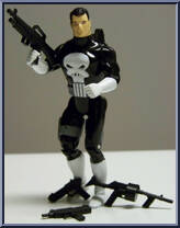 Punisher (Cap Firing Weapons) from Marvel - Super Heroes - Series 1 manufactured by Toy Biz [Loose]