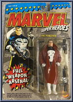 Punisher (Full Weapon Arsenal) from Marvel - Super Heroes - Series 5 manufactured by Toy Biz [Front]