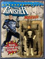 Punisher (Machine Gun Sounds) from Marvel - Super Heroes - Series 2 manufactured by Toy Biz [Front]
