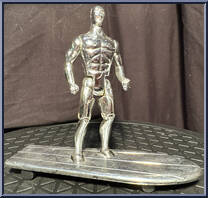 Silver Surfer (Speed Surfing) from Marvel - Super Heroes - Series 3 manufactured by Toy Biz [Loose]