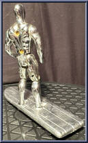 Silver Surfer (Speed Surfing) from Marvel - Super Heroes - Series 3 manufactured by Toy Biz [Loose]