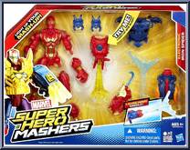 Iron Spider from Marvel Super Hero Mashers - Electronic Deluxe manufactured by Hasbro [Front]