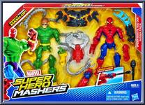 Spider-Man vs. Doctor Octopus from Marvel Super Hero Mashers - Battle Packs manufactured by Hasbro [Front]