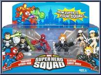 Battle for New York from Marvel Super Hero Squad - 4-Packs manufactured by Hasbro [Front]