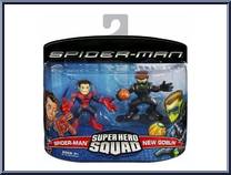 Spider-Man & New Goblin from Marvel Super Hero Squad - Spider-Man Series 1 manufactured by Hasbro [Front]