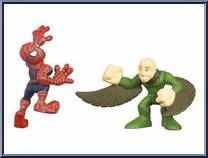 Spider-Man & Vulture from Marvel Super Hero Squad - Spider-Man Series 5 manufactured by Hasbro [Loose]