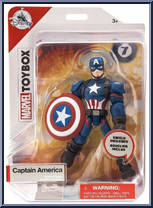 Captain America from Marvel Toybox - Basic Series manufactured by Disney [Front]