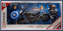 Captain America Motorcycle Set from Marvel Toybox - Box Sets manufactured by Disney [Front]