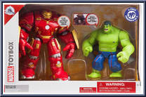 Hulkbuster and Hulk Battle Set from Marvel Toybox - Box Sets manufactured by Disney [Front]
