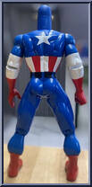 Captain America from Marvel Universe - 10" Scale - Series  1 manufactured by Toy Biz [Loose]