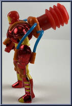 Iron Man (Inferno Armor) from Marvel Universe - 5" Scale - Series  5 manufactured by Toy Biz [Loose]