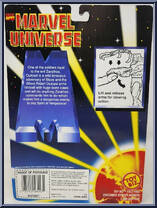 Outcast from Marvel Universe - 5" Scale - Series  4 manufactured by Toy Biz [Back]