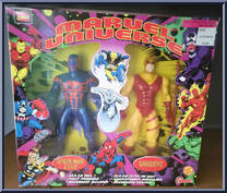 Spider-Man 2099 / Daredevil from Marvel Universe - 10" 2-Packs manufactured by Toy Biz [Front]