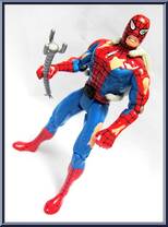 Spider-Man (Battle Ravaged) from Marvel Universe - 5" Scale - Series  6 manufactured by Toy Biz [Loose]