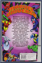 Venom / Eddie Brock from Marvel Universe - Heroes Unmasked manufactured by Toy Biz [Back]