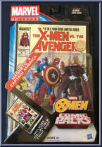 Captain America / Magneto from Marvel Universe - Fury Files - Comic Packs - X-Men manufactured by Hasbro [Front]