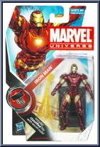 Iron Man from Marvel Universe - Fury Files - Wave  7 manufactured by Hasbro [Front]