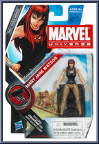 Mary Jane Watson from Marvel Universe - Fury Files - Wave  9 manufactured by Hasbro [Front]
