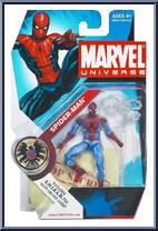 Spider-Man (Red / Blue) from Marvel Universe - Fury Files - Wave  1 manufactured by Hasbro [Front]