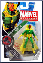 Vision from Marvel Universe - Fury Files - Wave  6 manufactured by Hasbro [Front]
