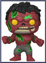 Zombie Red Hulk Action Figure