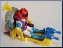 Arctic Assault with Calhoun Burns from M.A.S.K. - Adventure Packs manufactured by Kenner [Loose]