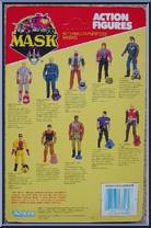 Cliff Dagger / Sly Rax from M.A.S.K. - 2-Packs manufactured by Kenner [Back]
