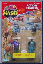 Cliff Dagger / Sly Rax from M.A.S.K. - 2-Packs manufactured by Kenner [Front]
