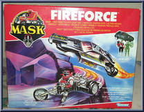 Fireforce from M.A.S.K. - Split Seconds manufactured by Kenner [Back]