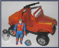 Gator from M.A.S.K. - Series 1 manufactured by Kenner [Loose]
