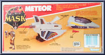 Meteor from M.A.S.K. - Racing Series manufactured by Kenner [Back]