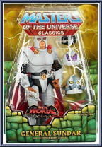 General Sundar from Masters of the Universe - Classics - Basic Series manufactured by Mattel [Front]
