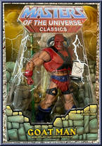 Goat Man from Masters of the Universe - Classics - Basic Series manufactured by Mattel [Front]